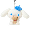 Cinnamoroll Blue Beret Plush Mascot Keychain (Kuma-san Series) Accessory Japan Original