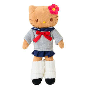 Hello Kitty Gyaru Plush Mascot Keychain (Sanrio Closet Collection) Accessory Japan Original