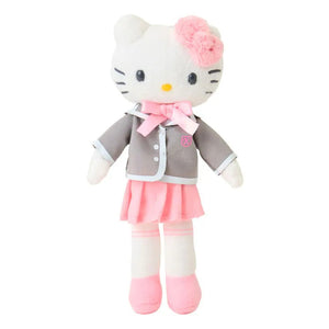 Hello Kitty Uniform Plush Mascot Keychain (Sanrio Closet Collection) Accessory Japan Original