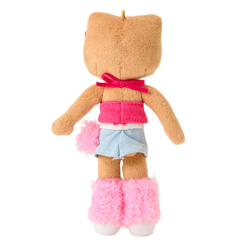 Hello Kitty Tanned Plush Mascot Keychain (Sanrio Closet Collection) Accessory Japan Original