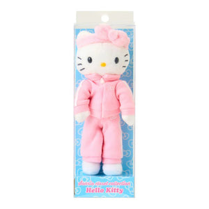 Hello Kitty Sporty Plush Mascot Keychain (Sanrio Closet Collection) Accessory Japan Original