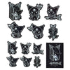 Kuromi 13-pc Sticker Pack (20th Anniv. Special Key Series) Stationery Japan Original