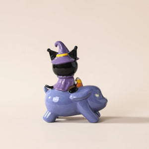 Kuromi & Baku Ceramic Figurine Home Goods Blue Sky Clayworks