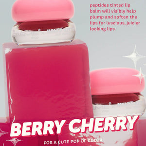 Hello Kitty x The Crème Shop Gloss Jelly Tinted Peptide Lip Glaze (Berry Cherry) Beauty The Crème Shop