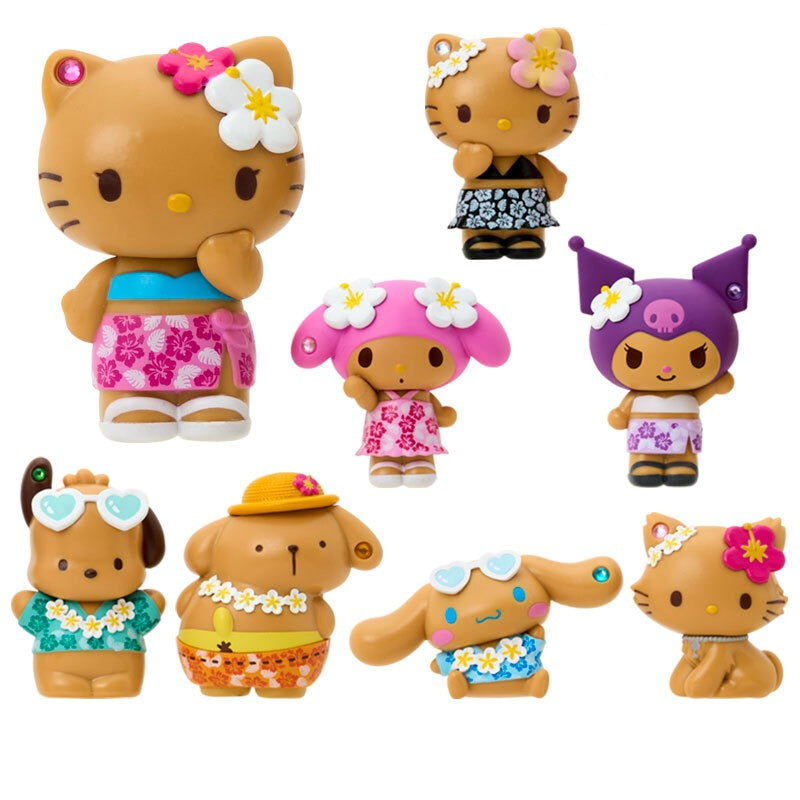 Sanrio Characters Mini Figurine Blind Box (Suntan Series) Toys&Games Japan Original