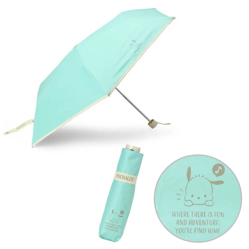 Pochacco Classic Compact Travel Umbrella Travel Japan Original