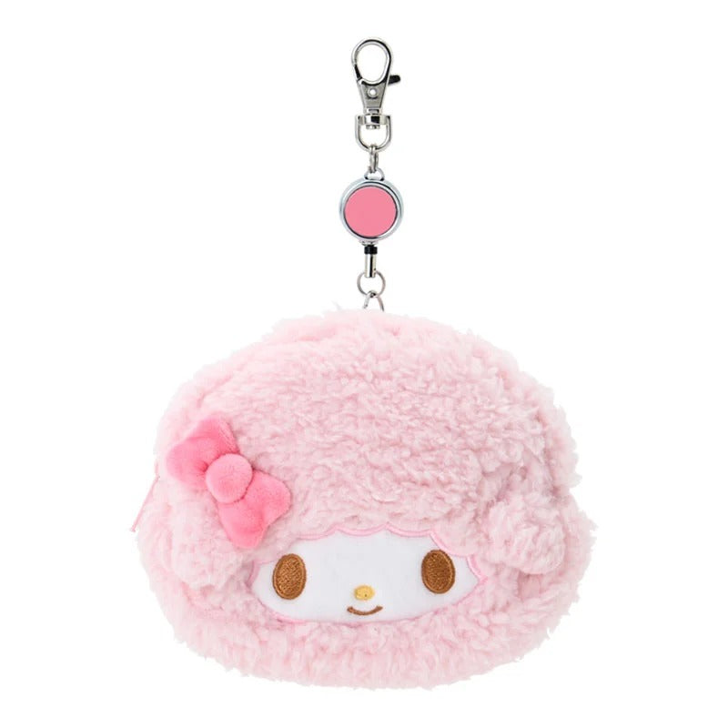 My Sweet Piano Plush ID Badge Holder & Reel Accessory Japan Original