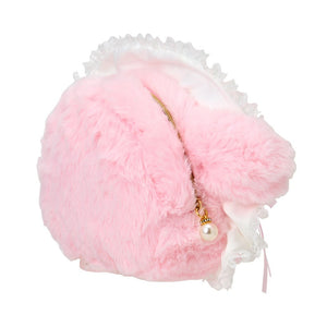My Melody Plush Zipper Pouch (Lace and Frills Series) Bags Japan Original