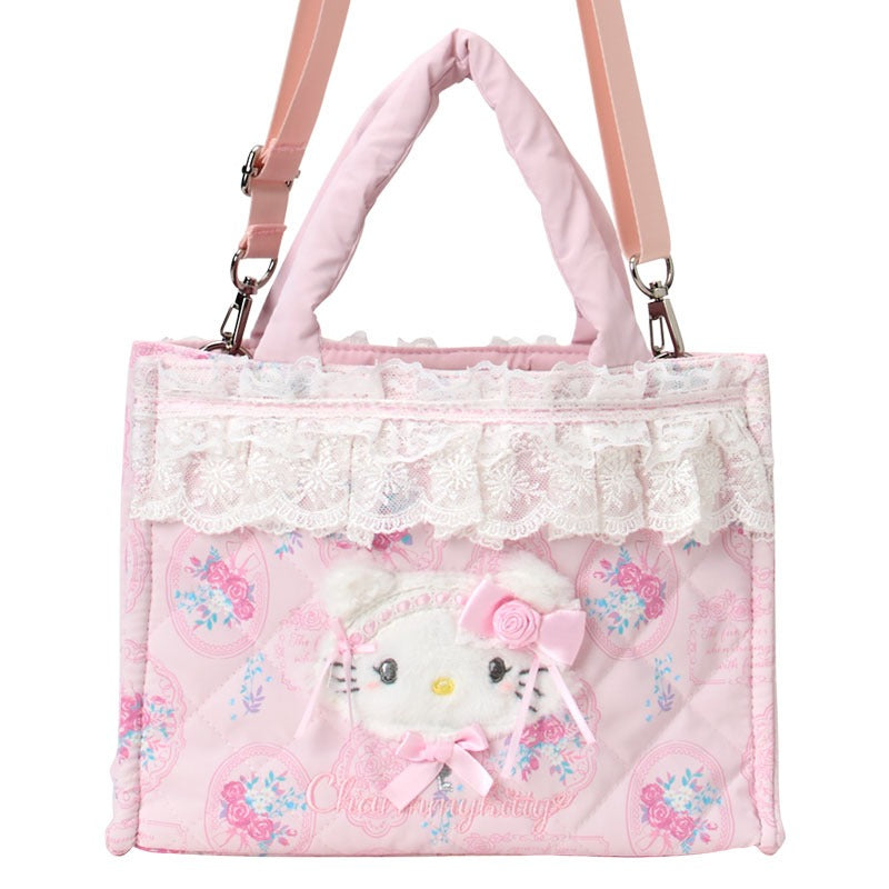 Charmmy Kitty 2-Way Quilted Tote (Lace and Frills Series) Bags Japan Original