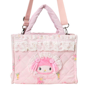 My Melody 2-Way Quilted Tote (Lace and Frills Series) Bags Japan Original