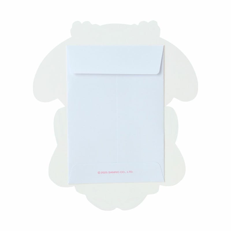 My Melody Enclosure Envelope 6-pc Set (Pink Kimono) Stationery Japan Original