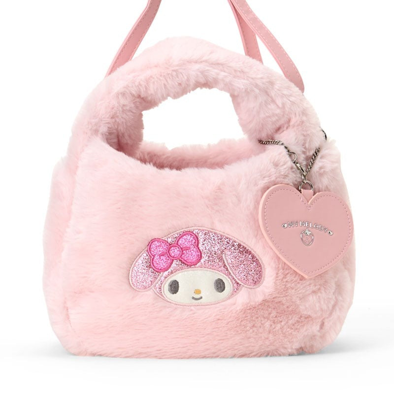 My Melody Plush Boa Crossbody Bag Bags Japan Original