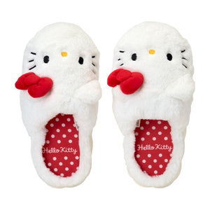 Hello Kitty Cozy Cloud Adult Slippers Shoes Japan Original