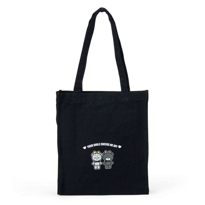 Hello Kitty Tote Bag (Monochrome Birthday Twins Series) Bags Japan Original