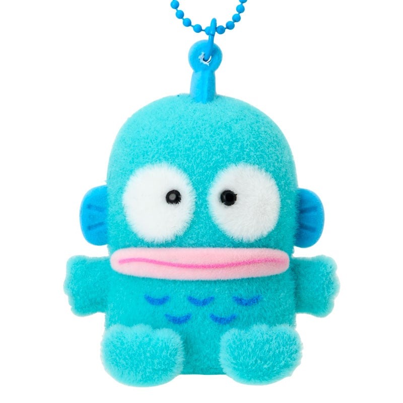 Hangyodon Classic Flocked Keychain Mascot Accessory Japan Original