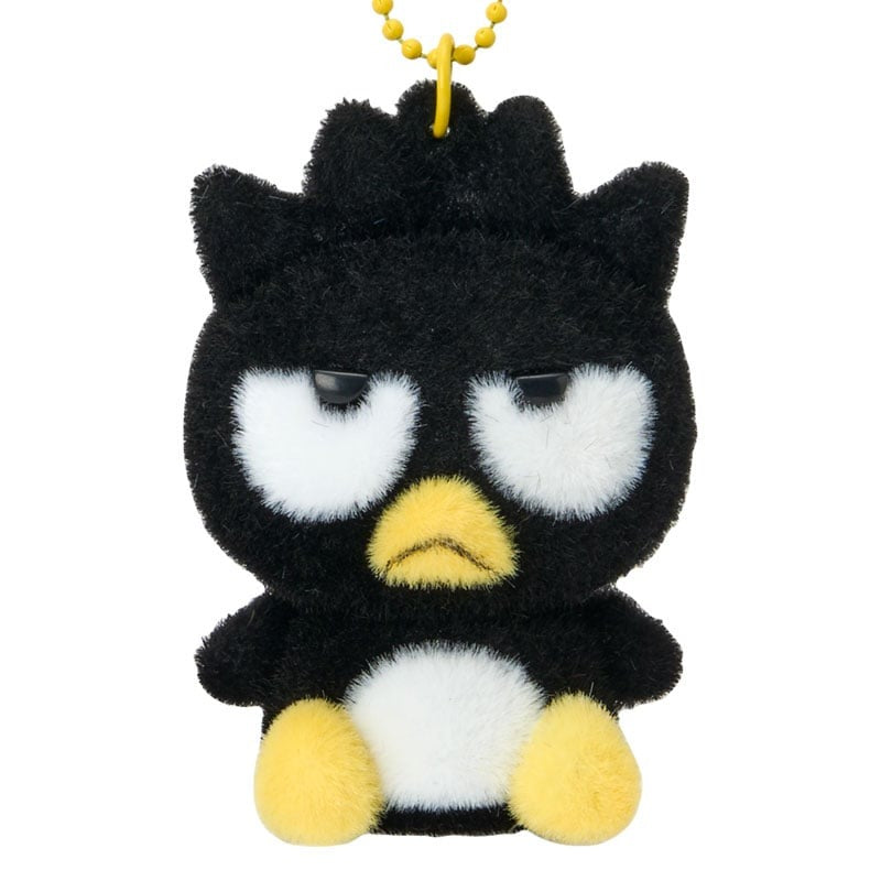 Badtz-maru Classic Flocked Keychain Mascot Accessory Japan Original