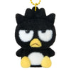 Badtz-maru Classic Flocked Keychain Mascot Accessory Japan Original