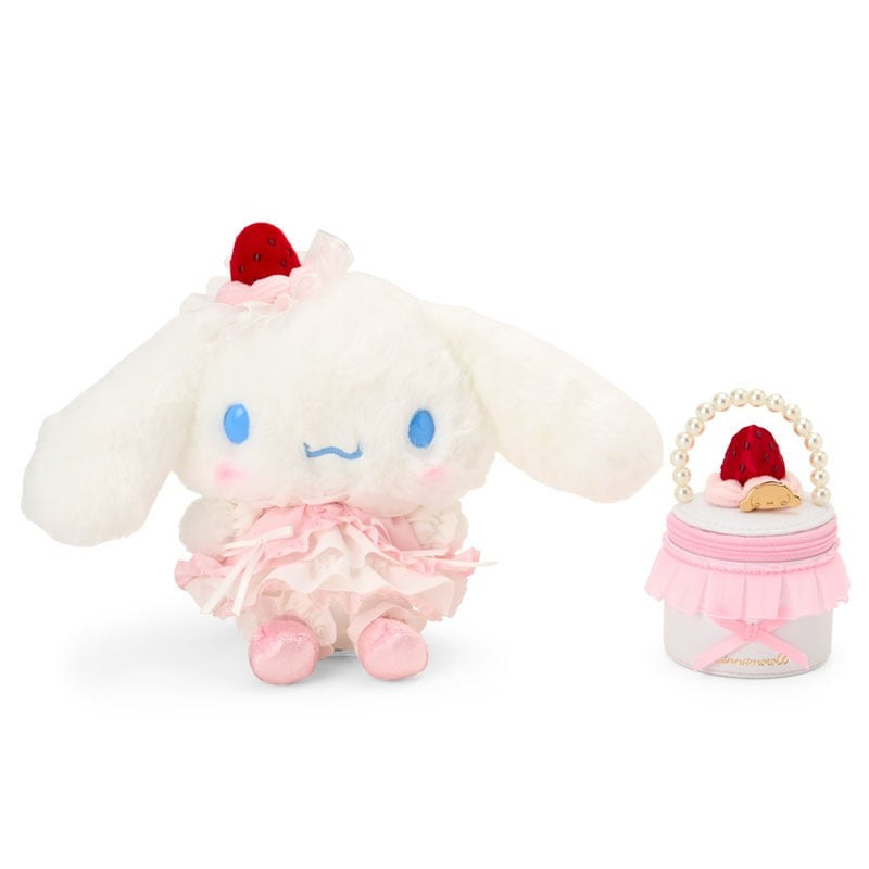 Cinnamoroll 7" Boxed Plush & Accessory Case Set (Strawberry Whip Series) Plush Japan Original