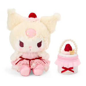 Kuromi 7" Boxed Plush & Accessory Case Set (Strawberry Whip Series) Plush Japan Original