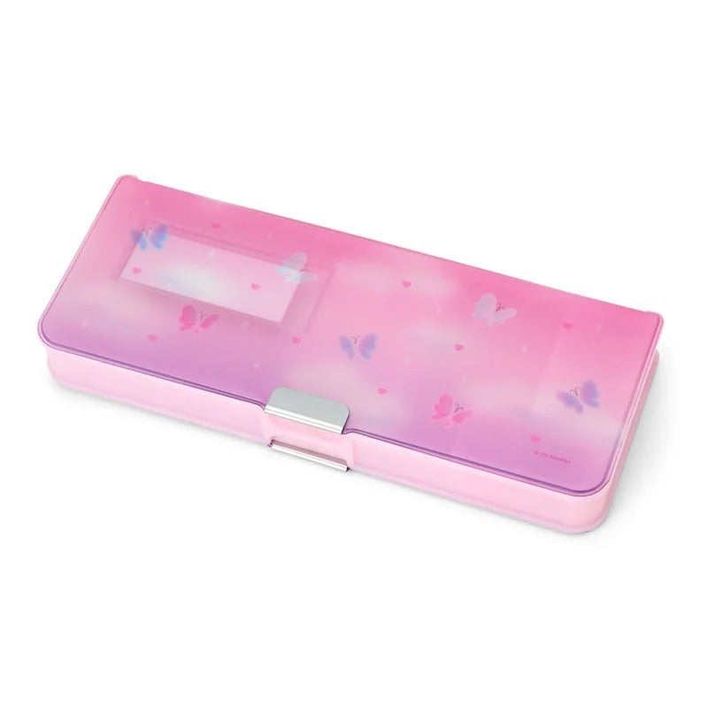 My Melody Translucent 2-Way Pencil Case Stationery Japan Original