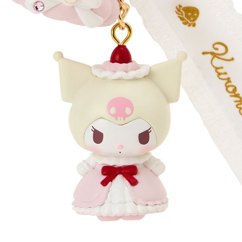 Kuromi Bag Charm (Strawberry Whip Series) Accessory Japan Original