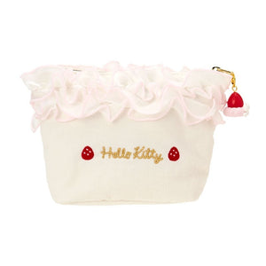 Hello Kitty Mini Zipper Pouch (Strawberry Whip Series) Bags Japan Original