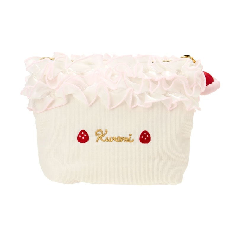 Kuromi Mini Zipper Pouch (Strawberry Whip Series) Bags Japan Original