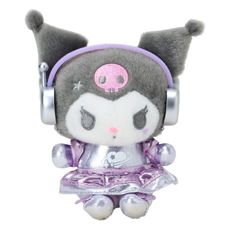 Kuromi Plush Mascot Keychain (Tokimeki Planet Series) Accessory Japan Original