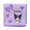Kuromi Petit Wash Towel (Strike A Pose Series) Home Goods Japan Original