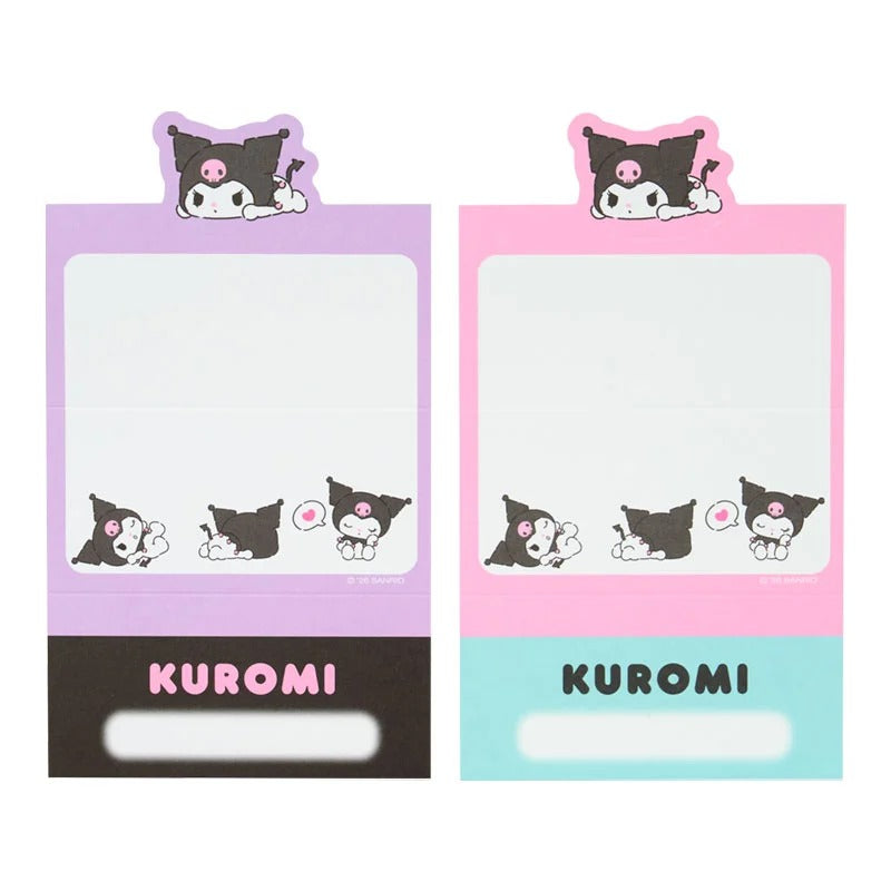 Kuromi Mini Notes Memo Pad (Strike A Pose Series) Stationery Japan Original