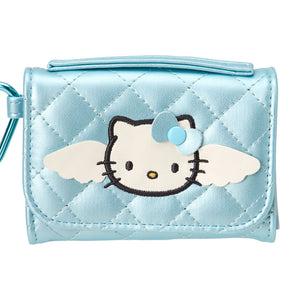 Hello Kitty Blue Coin Purse (Mini Quilt Series) Bags Japan Original