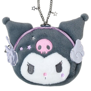 Kuromi Mini Face Pouch (Tokimeki Planet Series) Bags Japan Original