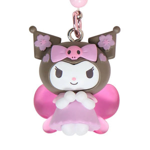 Kuromi Bag Charm (Cherry Blossom Fairies Series) Accessory Japan Original