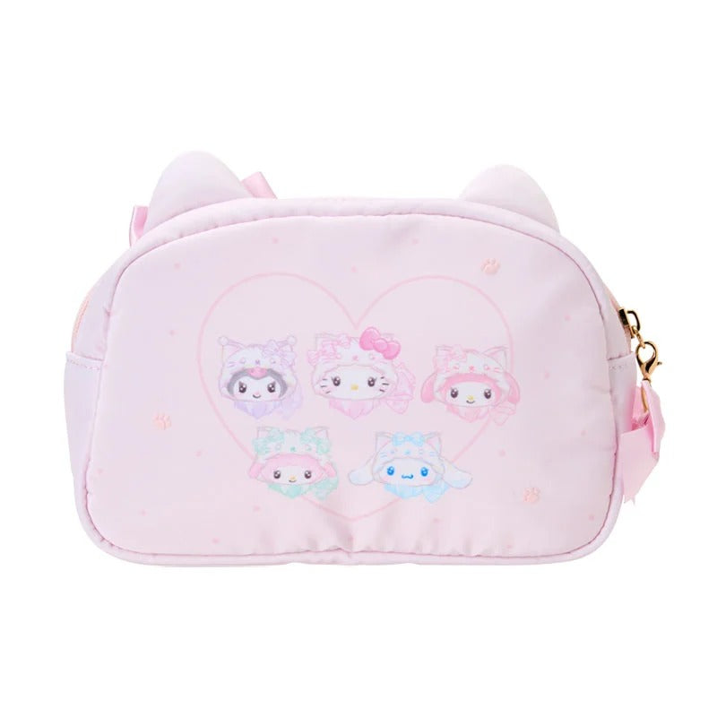 Sanrio Characters Zipper Pouch (Milky Kitten Series) Bags Japan Original