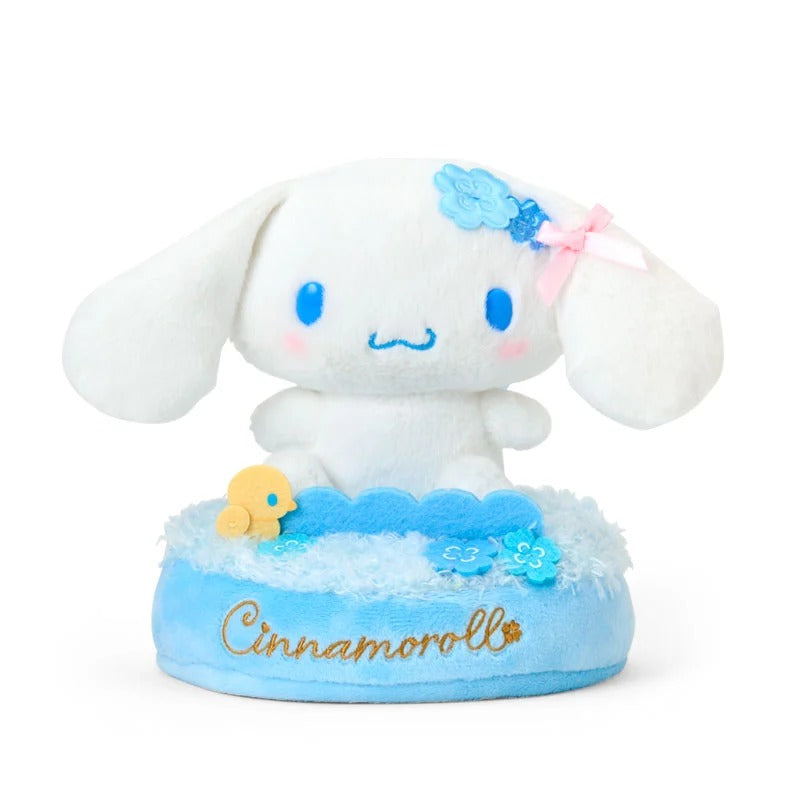 Cinnamoroll Plush Phone Stand (Blue Clover Series) Home Goods Japan Original