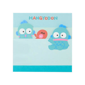 Hangyodon 3-Tier Mini Memo Pad (Expressions) Stationery Japan Original
