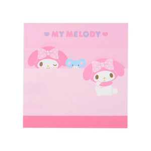 My Melody 3-Tier Mini Memo Pad (Expressions) Stationery Japan Original