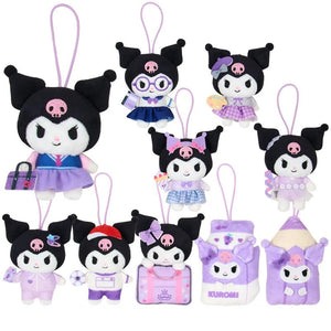 Kuromi Mini Mascot Blind Bag (Kawaii School Series) Accessory Japan Original