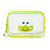 Keroppi Clear Classic Zipper Pouch Bags Japan Original