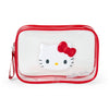 Hello Kitty Clear Classic Zipper Pouch Bags Japan Original