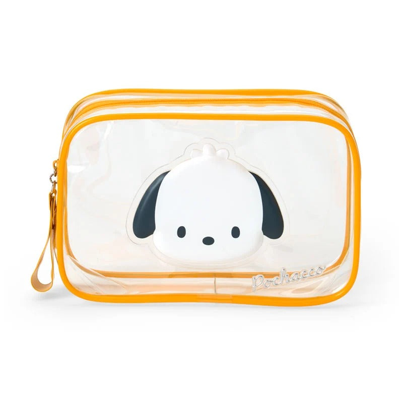 Pochacco Clear Classic Zipper Pouch Bags Japan Original