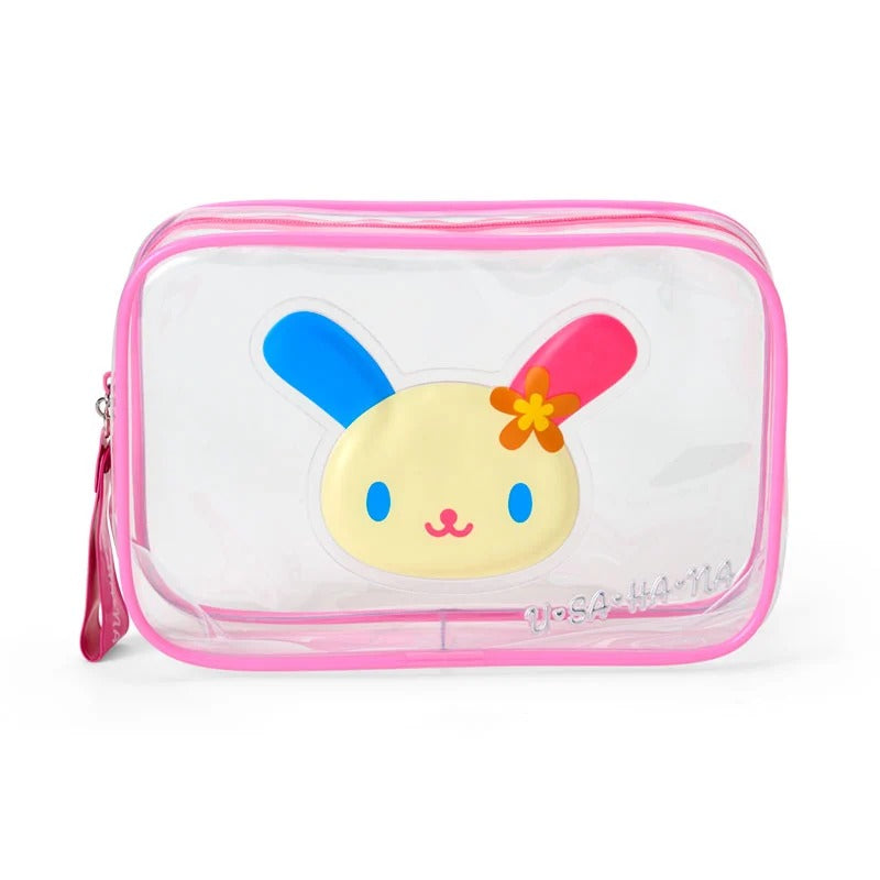 U*SA*HA*NA Clear Classic Zipper Pouch Bags Japan Original