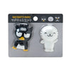 Badtz-maru 2-pc Magnet Set (Funny Faces Series) Home Goods Japan Original