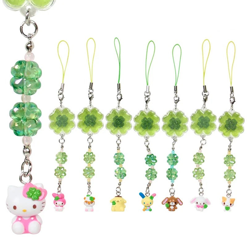 Sanrio Characters Clover Smartphone Charm Blind Box (Heisei Heart Series) Accessory Japan Original