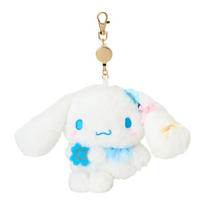 Cinnamoroll Plush ID Badge Holder & Reel (Blue Clover Series) Plush Japan Original