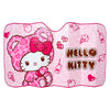 Hello Kitty Car Sun Shade (Teddy Pink) Travel Japan Original