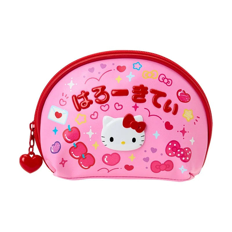 Hello Kitty Mini Zipper Pouch (Kawaii School Series) Bags Japan Original