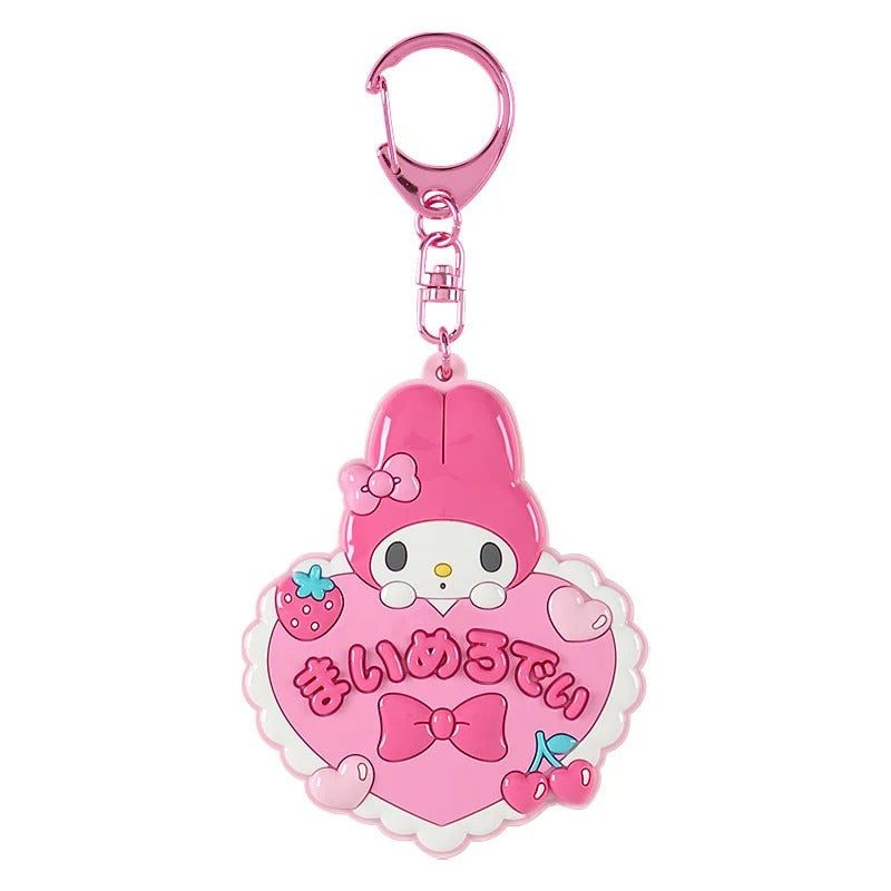 My Melody Keychain Mirror (Kawaii School Series) Accessory Japan Original