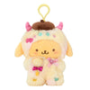 Pompompurin Plush Mascot Clip (Colorful Pop Monster Series) Accessory Japan Original