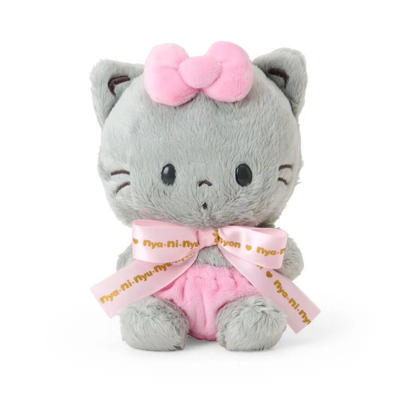 NYA NI NYU NYE NYON デスクマット Nya Ni Nyu Nye Nyon 6” Mascot Plush (Sanrio Character Award Series)